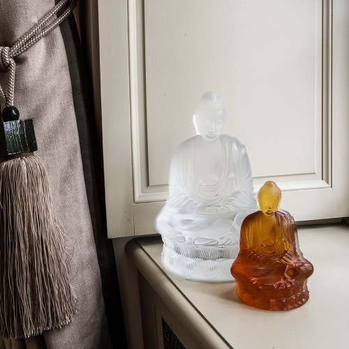 Bouddha Grand Lalique Figurine
