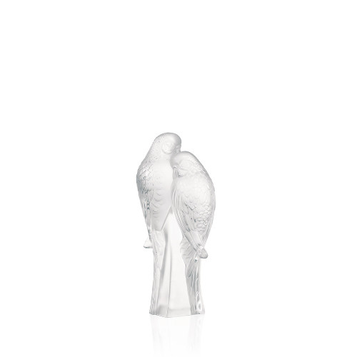 2 Perruches Lalique Animal