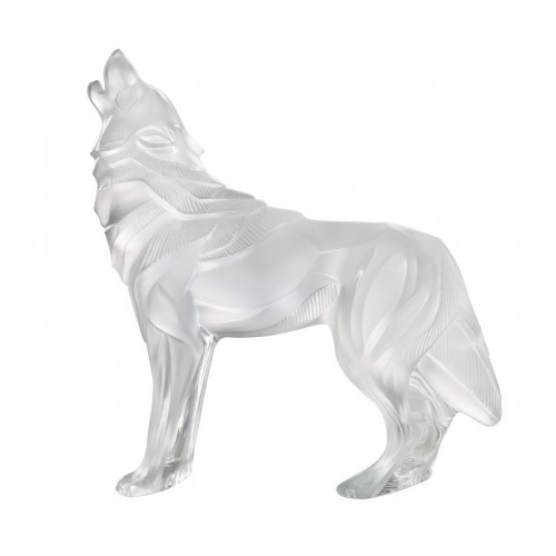 Wolf Lalique crystal Lalique Animal