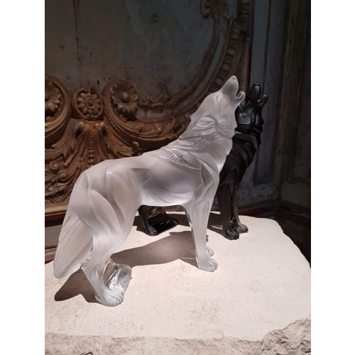 Wolf Lalique crystal Lalique Animal