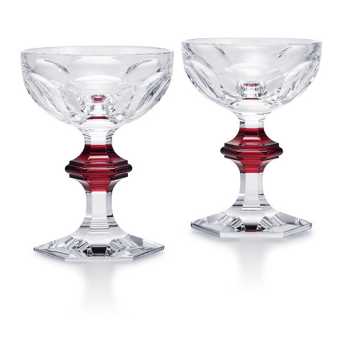 Harcourt 1841 Champaign Coupe Red Button Baccarat baccarat