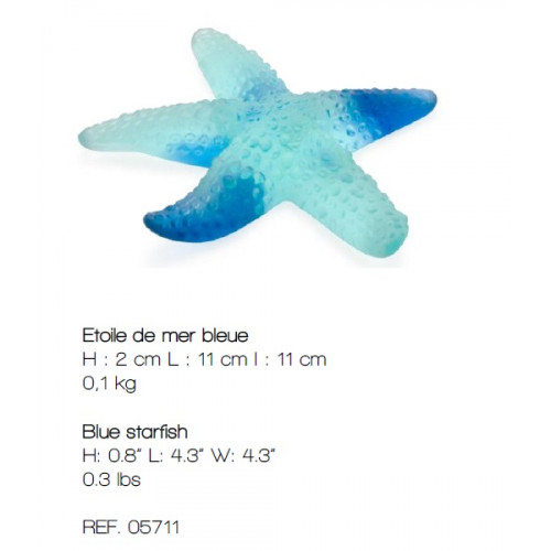 Starfish Blue – Etoile de Mer Bleue Sin categoría bleu