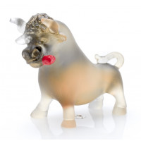 Chinese Horoscope Buffalo with flower Daum Animal