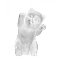 Kitty Cat clear – Chaton incolore Lalique Animal