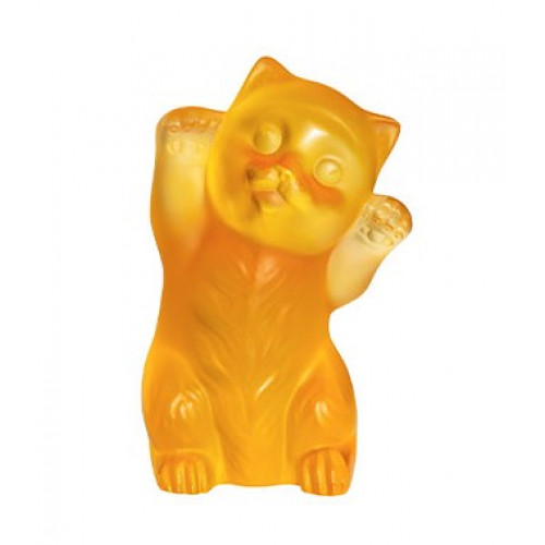 Kitty Cat amber – Chaton ambre Lalique amber