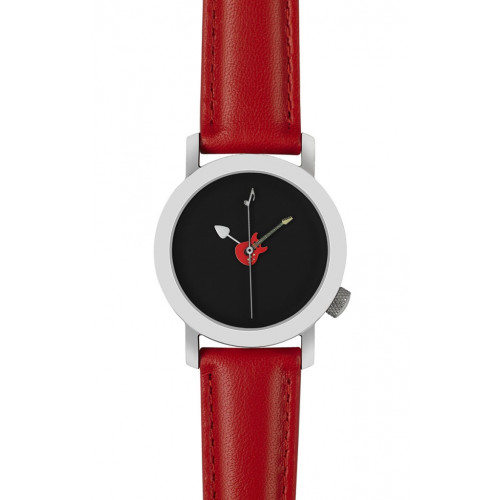 MONTRE GUITARE ROUGE 42 Akteo watch