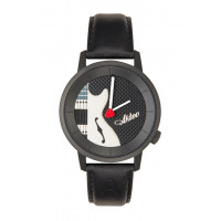 MONTRE GUITARE ELEKTRIC JAZZ 38 PVD NOIR Akteo watch