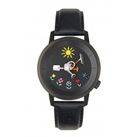 MONTRE JARDIN B 38 PVD NOIR Akteo watch
