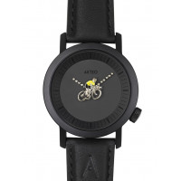 MONTRE CYCLISME 02 – 42 PVD NOIR Akteo watch