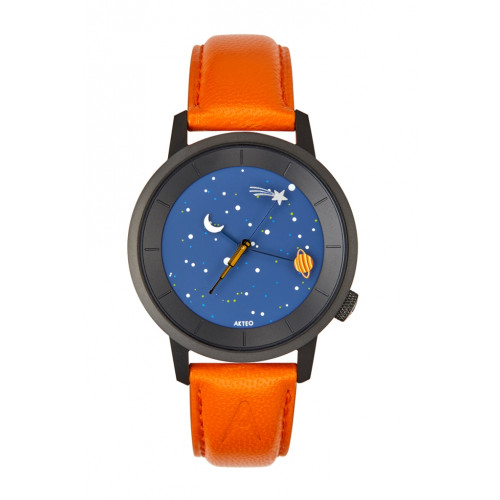 MONTRE ASTRONOMIE 38 PVD NOIR Akteo watch